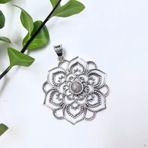 Quartz Detailed Mandala (925 Silver)