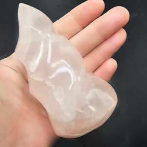 Rose Quartz Flame Sculpture B (274g)