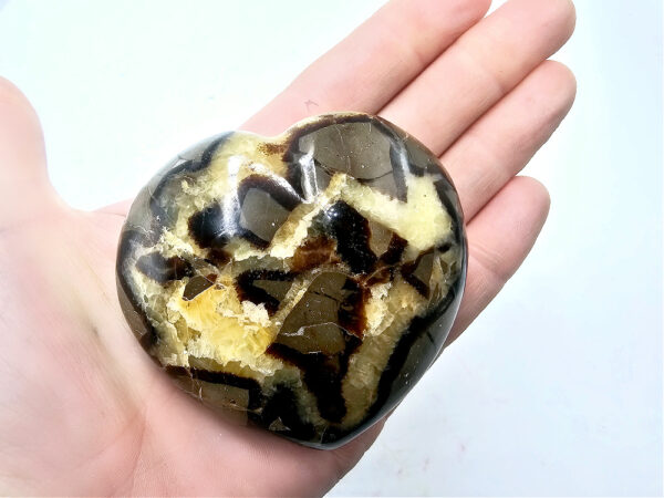 Septarian Polished Heart