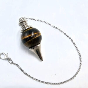 Tigers Eye Pendulum Ball