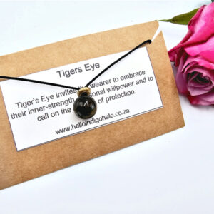 Tigers Eye Choker Sphere Necklace (10mm)