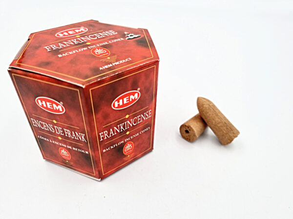 HEM Backflow Incense Cones Frankincense (Pack Of 40)