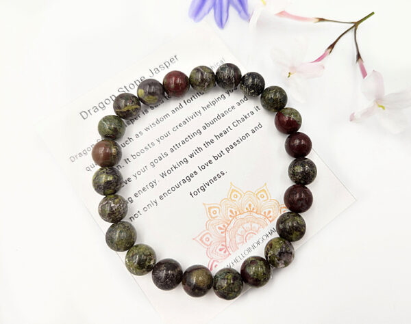 Dragon Stone Bangle (8mm)