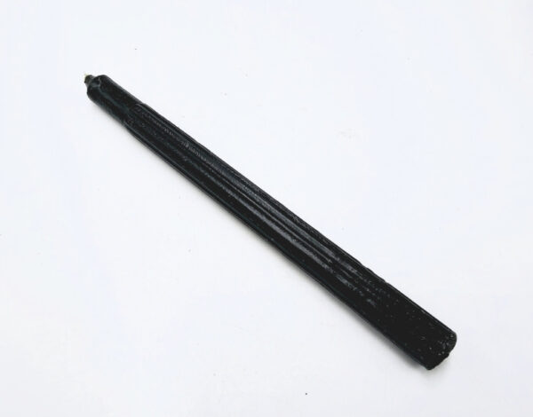 Black Candles Solid 25cm - Single (Protection)