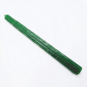 Green Candles Solid 25cm - Single (Luck)