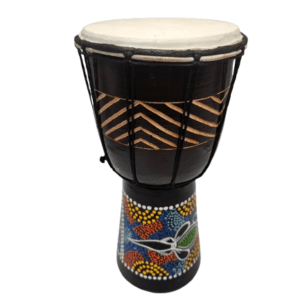 Drum 30cm (Dot Painted in Bali)