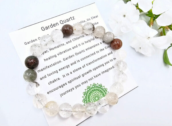 Garden Quartz Bangle (8mm)