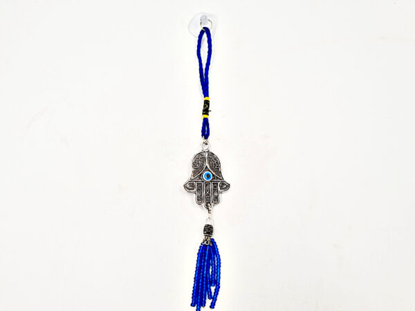 Hamsa Hand Evil Eye Bead Tassel (22cm)
