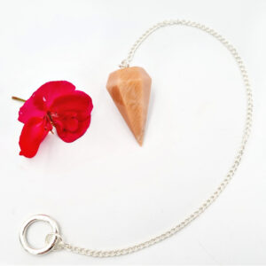 Peach Moonstone Pendulum
