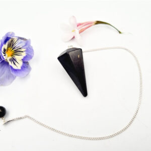 Shungite Point Pendulum