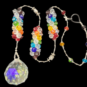 Rainbow Spiral Sun Catcher
