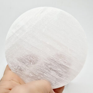 Selenite Charging Plate Round (10cm)