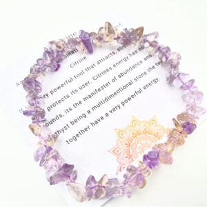 Ametrine Chips Bangle