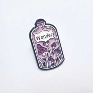 Wonder Mushrooms Pin Badge