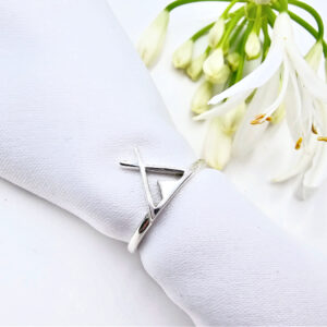 Triangle Teepee Design Ring (925 Silver)