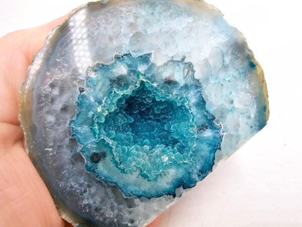 Agate Geode Standing Freeform A (Blue) - Image 2