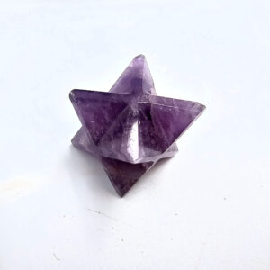 Amethyst Merkabah Star