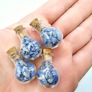 Mini Bottle Of Azurite Chips