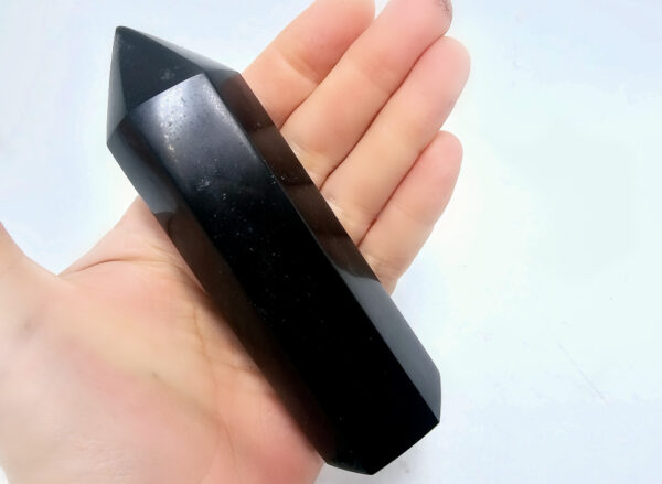 Black Basalt Polished Point