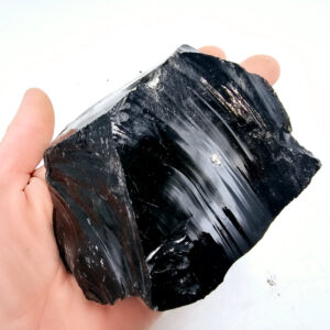 Black Obsidian Rough Large