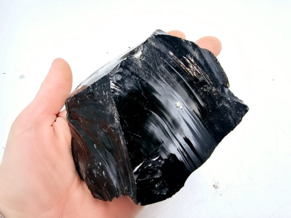 Black Obsidian Rough Large