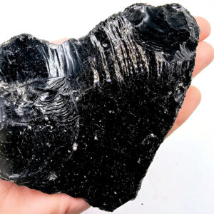 Black Obsidian Rough Large