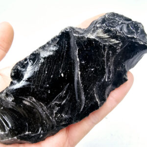Black Obsidian Rough Large