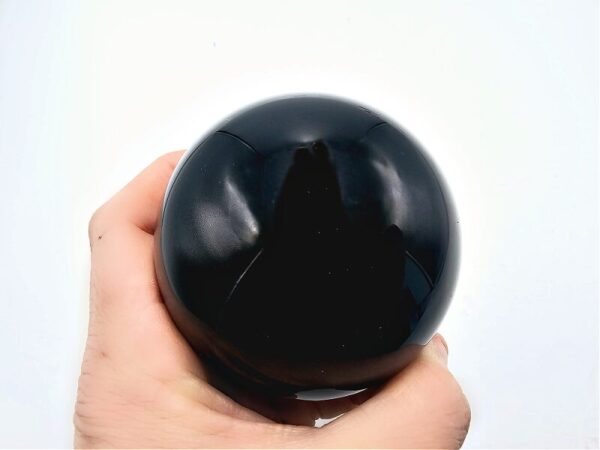 Black Obsidian Sphere (25cm Circumference) - Image 2