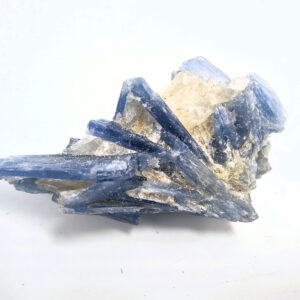 Blue Kyanite Cluster with Quartz