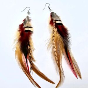 Bohemian Feather Earrings