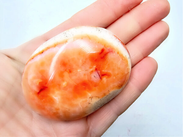 Carnelian Palm Stone