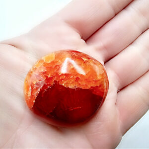 Carnelian Palm Stone