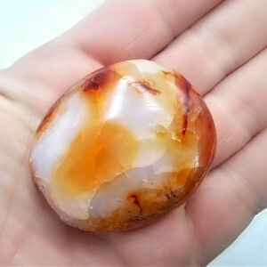 Carnelian Palm Stone