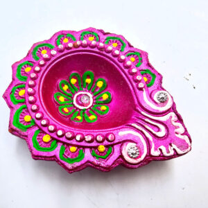 Clay Diya Pot Fancey