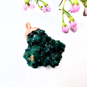 Dioptase Copper Pendant