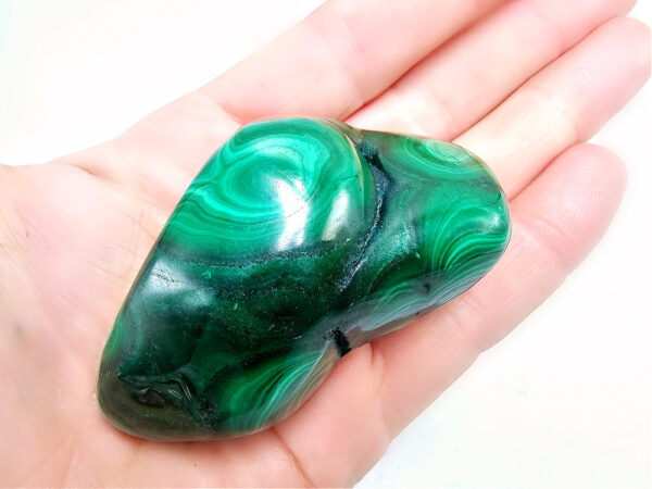 Green Malachite Polished Freeform A (133g) - Image 2