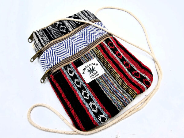 Hemp Three Pouch