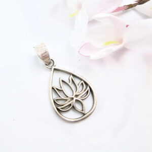 Lotus Drop Pendant