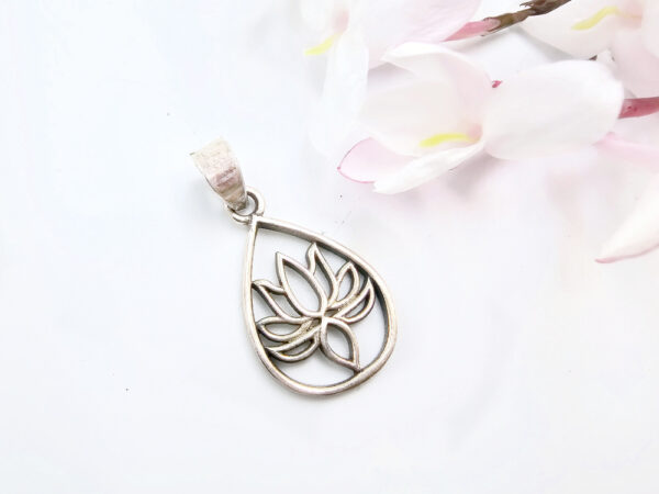 Lotus Drop Pendant