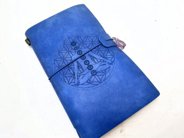 Meditation Chakra Journal Blue