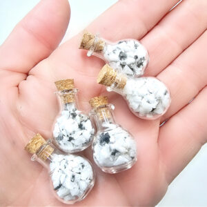 Mini Bottle Of Rainbow Moonstone Chips