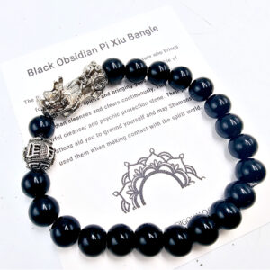 Pi Xiu Black Obsidian (8mm)
