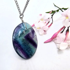 Rainbow Fluorite Necklace