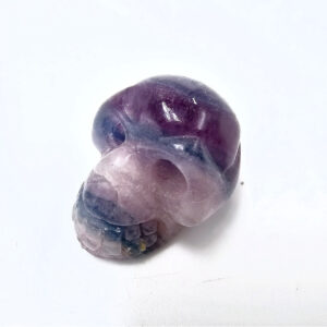 Rainbow Fluorite Skull