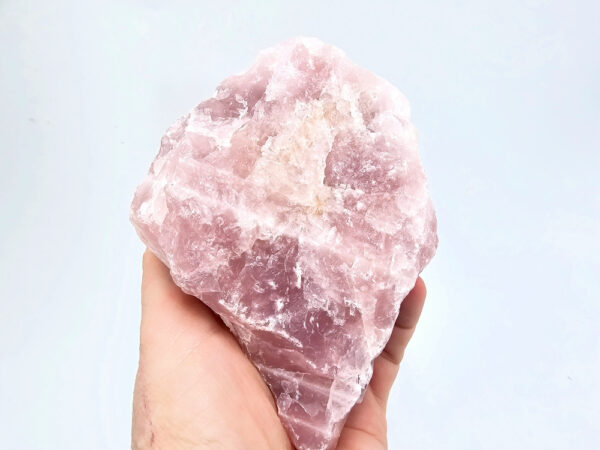 Rose Quartz Rough Chunk D (970g) - Image 2