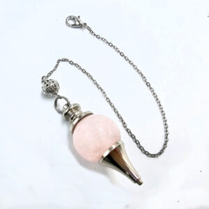 Rose Quartz Round Pendulum