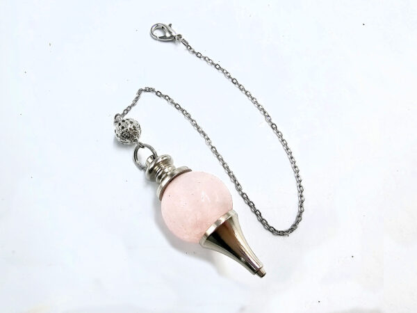 Rose Quartz Round Pendulum
