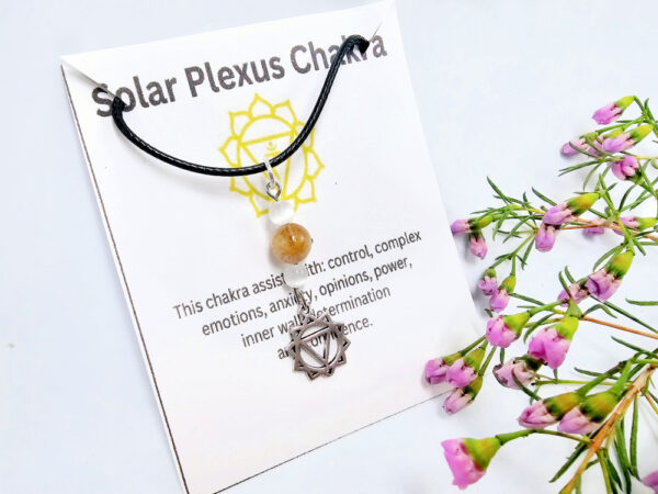 Solar Plexus Chakra Necklace