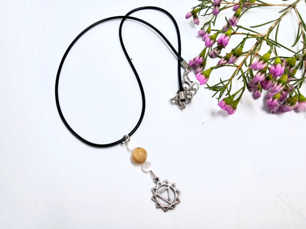 Solar Plexus Chakra Necklace - Citrine - Image 3