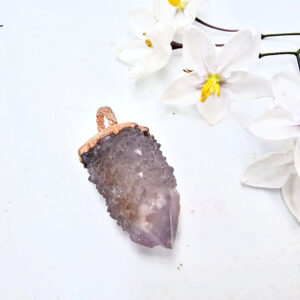 Spirit Quartz Copper Pendant